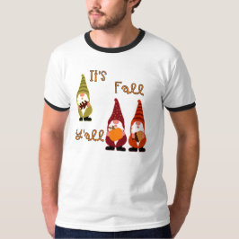 Es ist Herbst Y'all Pumpkin Gnome Autumn Tree T-Shirt