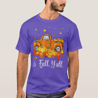 Es ist Herbst Y'all Pumpkin Truck Autumn Tree Hell T-Shirt