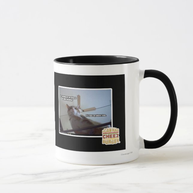 Es ist hinter meiner Abendessenzeit Tasse (Rechts)