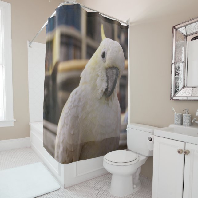 Es ist hinter mir...Ist es nicht? Duschvorhang (Beispiel)