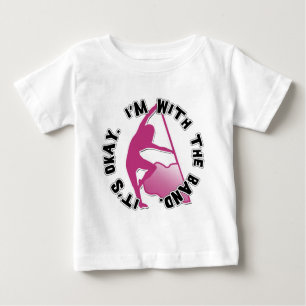 Es ist, ich ist mit dem Band okay Baby T-shirt