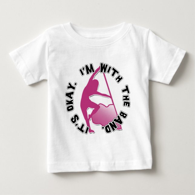 Es ist, ich ist mit dem Band okay Baby T-shirt (Vorderseite)