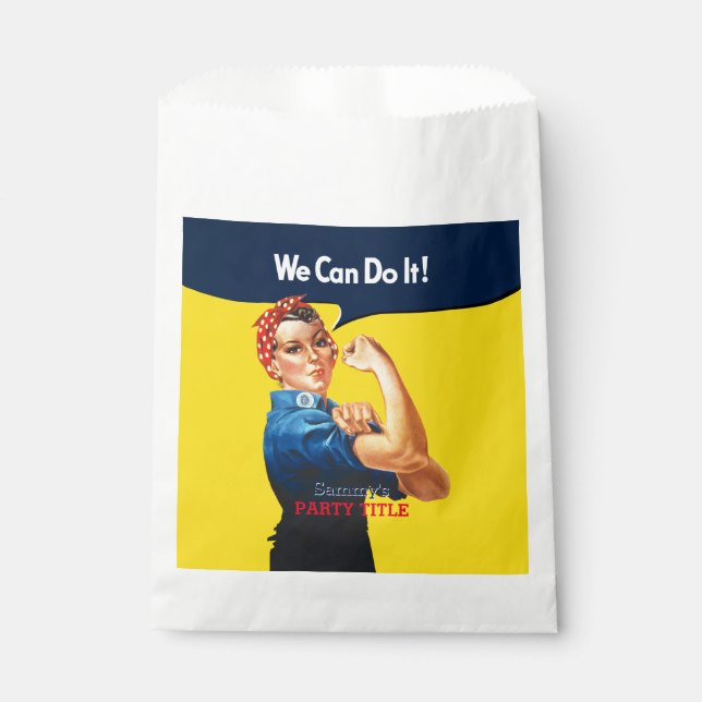 Es ist Ihr benutzerdefiniertes Rosie-Party, das di Geschenktütchen (Vorderseite)