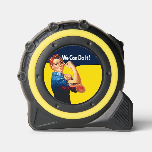 Es ist Ihr benutzerdefiniertes Rosie-Party, das di Maßband (Vorderseite)