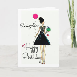 **ES IST IHR GEBURTSTAG!!!** "DAUGHTER" KARTE