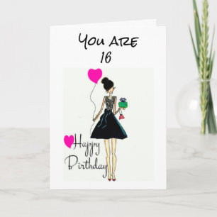 **ES IST IHR GEBURTSTAG!!!** SIE SIND ***16*** KARTE