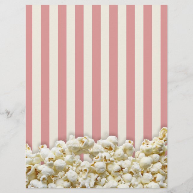 Es ist Ihr Party Stationary Popcorn Stil Flyer (Vorne)