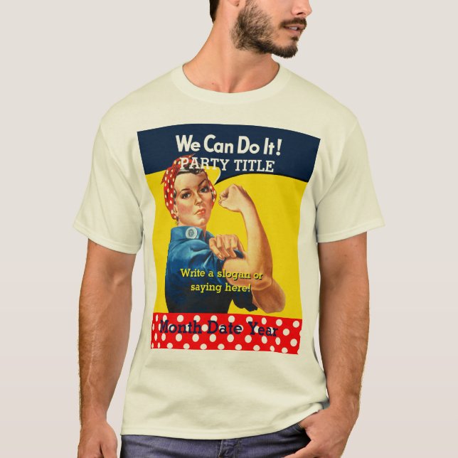 Es ist Ihr Rosie Party T-Shirt Personalisieren (Vorderseite)