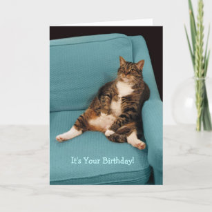 Es ist Ihre Geburtstaggroße fette Karte