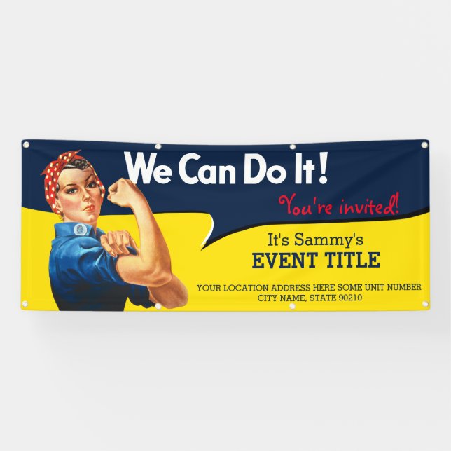 Es ist Ihre personalisierte Rosie Banner (Horizontal)