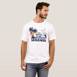 Es ist im Vintagen 80er-70er Bahamas besser T-Shirt