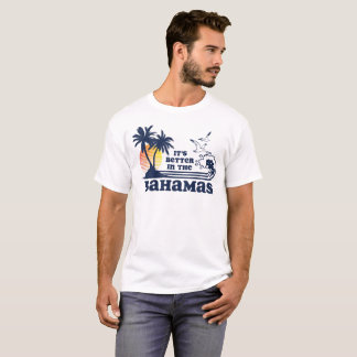Es ist im Vintagen 80er-70er Bahamas besser T-Shirt