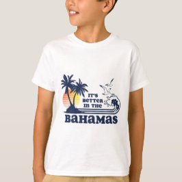 Es ist im Vintagen 80er-70er Bahamas besser T-Shirt