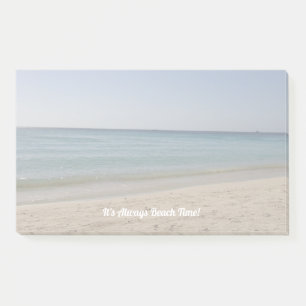 Es ist immer Beach Time! 2 Post-it Klebezettel