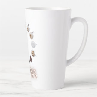 Es ist immer Coffee Time Clock Design - Funny Coff Milchtasse