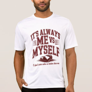Es ist immer ich gegen mich selbst Boxgymnastik Mo T-Shirt
