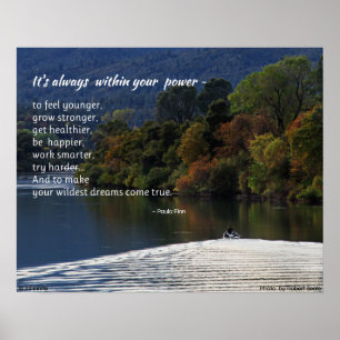 Es ist immer in Ihrem Power...Poster Poster