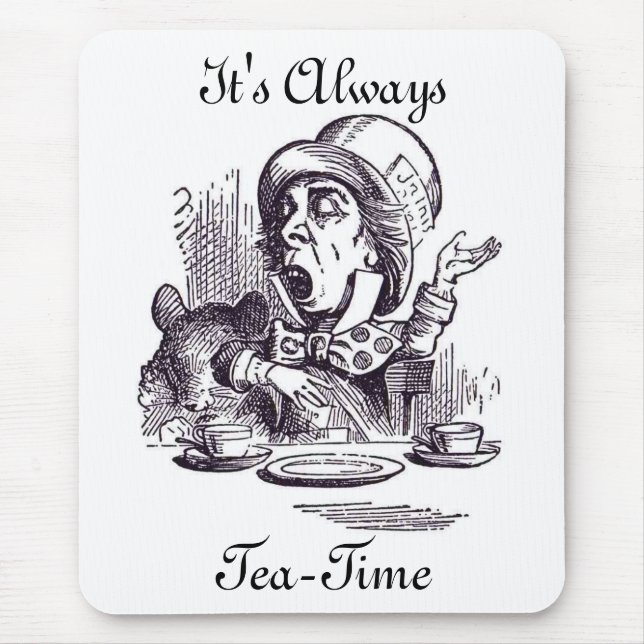 Es ist immer Tea-Time Mousepad (Vorne)