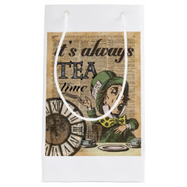"Es ist immer Teezeit" wütende Kleine Geschenktüte