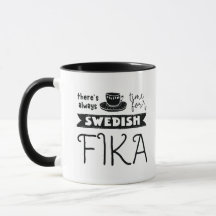 Es ist immer Zeit für die schwedische Fika-Tasse