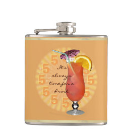 Es ist immer Zeit für einen Drink ;-) Flachmann