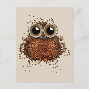 Es ist immer Zeit für Kaffee Postkarte