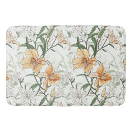 Es ist in den Blätter geschrieben, Orange Lilies Badematte