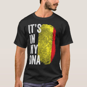 Es ist in meinem belgischen DNS-Flag Belgien Fußba T-Shirt