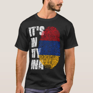 ES IST IN MEINEM DNA-Armenia-Flag Junge-Girl-Gesch T-Shirt