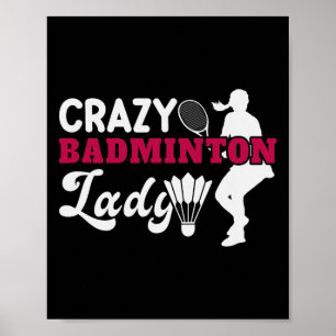 Es ist in meinem Dna Dminton Shuttle Racket Dminto Poster