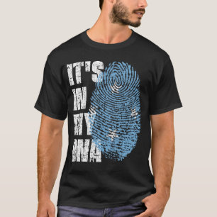 ES IST IN MEINEM DNA-Flag Mikronesien Flag Jungs M T-Shirt