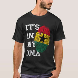 Es ist in meinem DNA-Ghanaer Genetik Ghana Afrikan T-Shirt