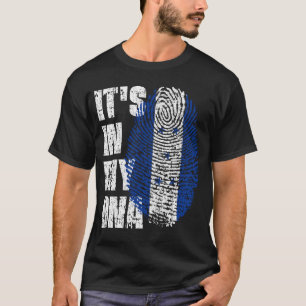 ES IST IN MEINEM DNA-Honduras-Flag-Mädchen-Geschen T-Shirt