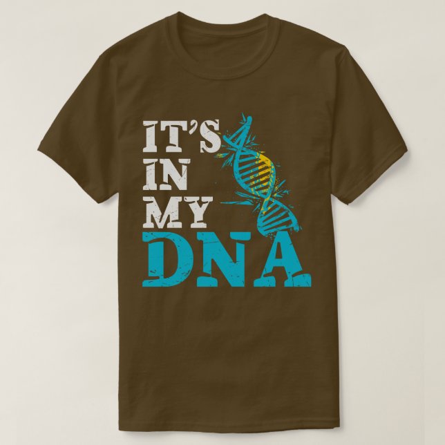 Es ist in meinem DNA-Kasachstan T-Shirt (Design vorne)