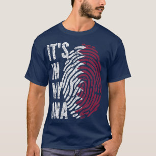 ES IST IN MEINEM DNA-Katar-Flag Katar T-Shirt