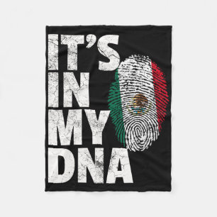 Es ist in meinem DNA Mexiko Flag Cinco De Mayo G Fleecedecke