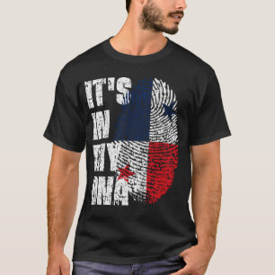 ES IST IN MEINEM DNA-Panama Flag Junge Mädchen Ges T-Shirt