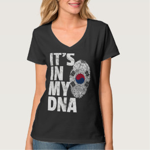 Es ist in meinem DNA-Südkorea-Flaggen-Souvenir T-Shirt