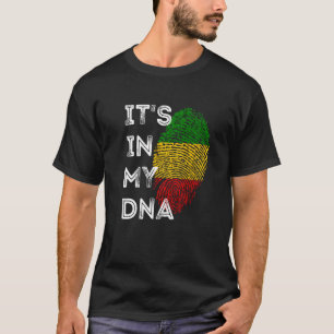 Es ist in meinem DNS Rasta Reggae Roots Jamaican P T-Shirt