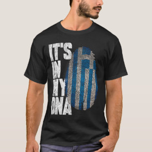 Es ist in meinem griechischen DNA-Shirt Stolz Hisp T-Shirt