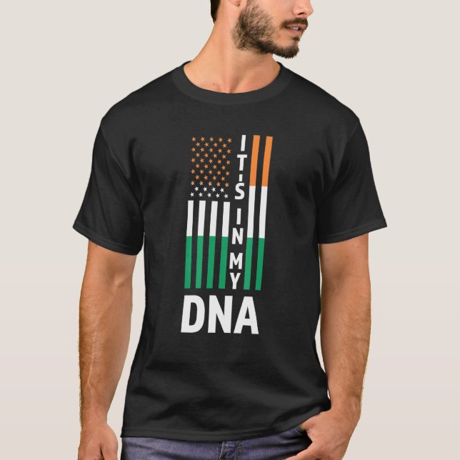 Es ist in meinem irischen Dna T-Shirt (Vorderseite)