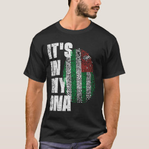 ES IST IN MEINER DNA Abchasien-Flagge T-Shirt