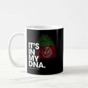 ES IST IN MEINER DNA Afghanistan Flag Shirt afghan Kaffeetasse