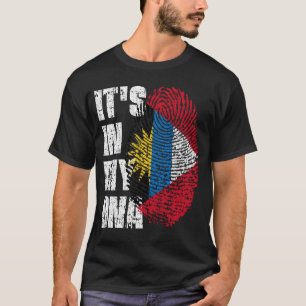 ES IST IN MEINER DNA, Antigua und Barbuda Flag T-Shirt