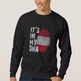 Es ist in meiner DNA Austria Flag Österreichische Sweatshirt