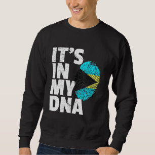 Es Ist In Meiner Dna Bahamas-Flagge Stolz National Sweatshirt