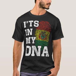 Es ist in meiner DNA Bolivian Fingerprint Proud Bo T-Shirt