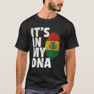 ES IST IN MEINER DNA Bolivianische Flagge Männer F T-Shirt