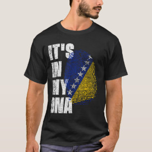 ES IST IN MEINER DNA bosnien und herzegowina Flagg T-Shirt