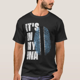 ES IST IN MEINER DNA, Botsuana-Flagge T-Shirt